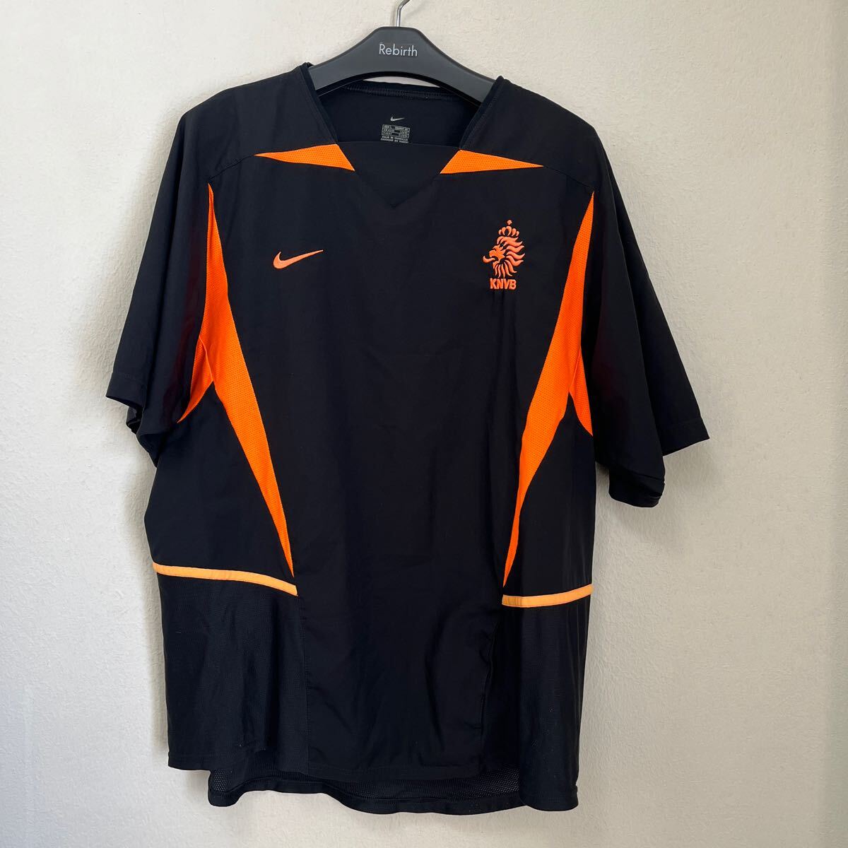 Nike Soccer Uniform с коротким рукавом черная KNVB Голландская сборная l
