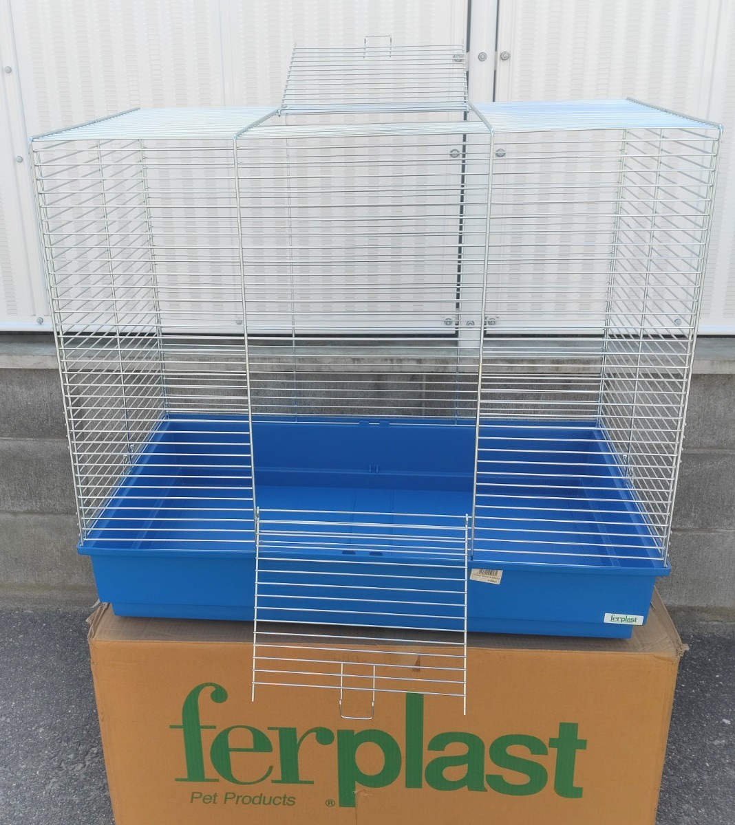  small animals ferret cage blue 78×49×69. Italy ferplast ferret Furet FURET ZINCATA GABBIA 570594 8010690049571 3h190s