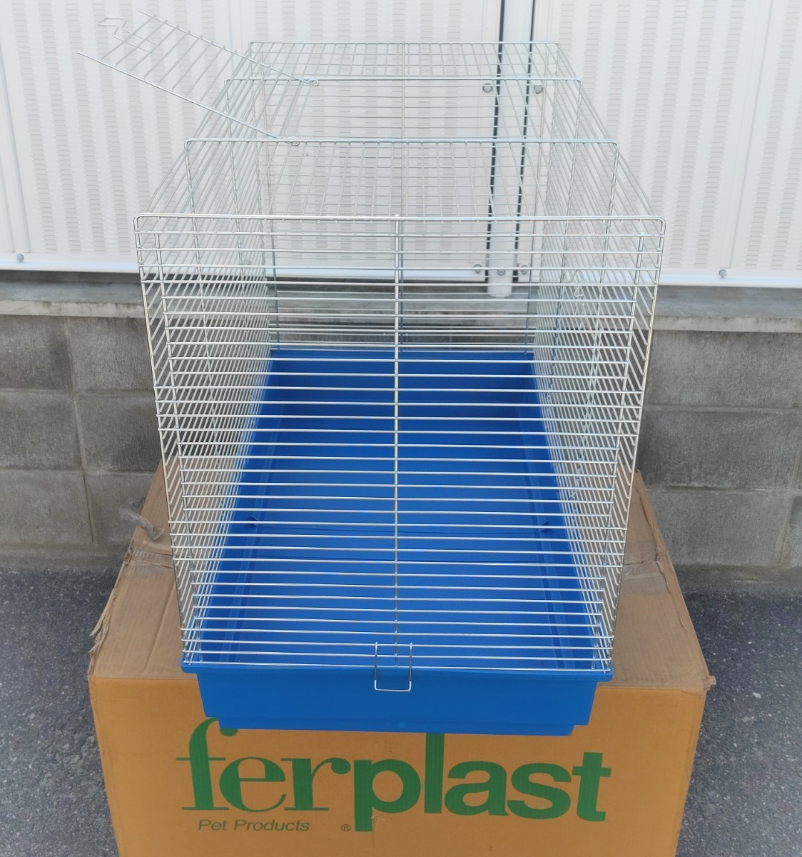  мелкие животные хорек клетка голубой 78×49×69. Италия ferplast хорек Furet FURET ZINCATA GABBIA 570594 8010690049571 3h190s