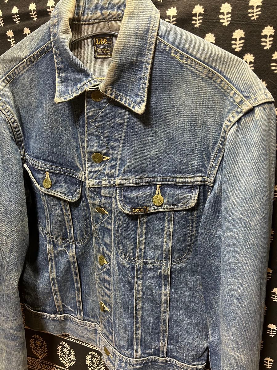 希少入手困難】【希少サイズ】70s Lee 101-J デニムジャケット 希少入手困難】【希少サイズ】70s Lee 101-J デニムジャケット