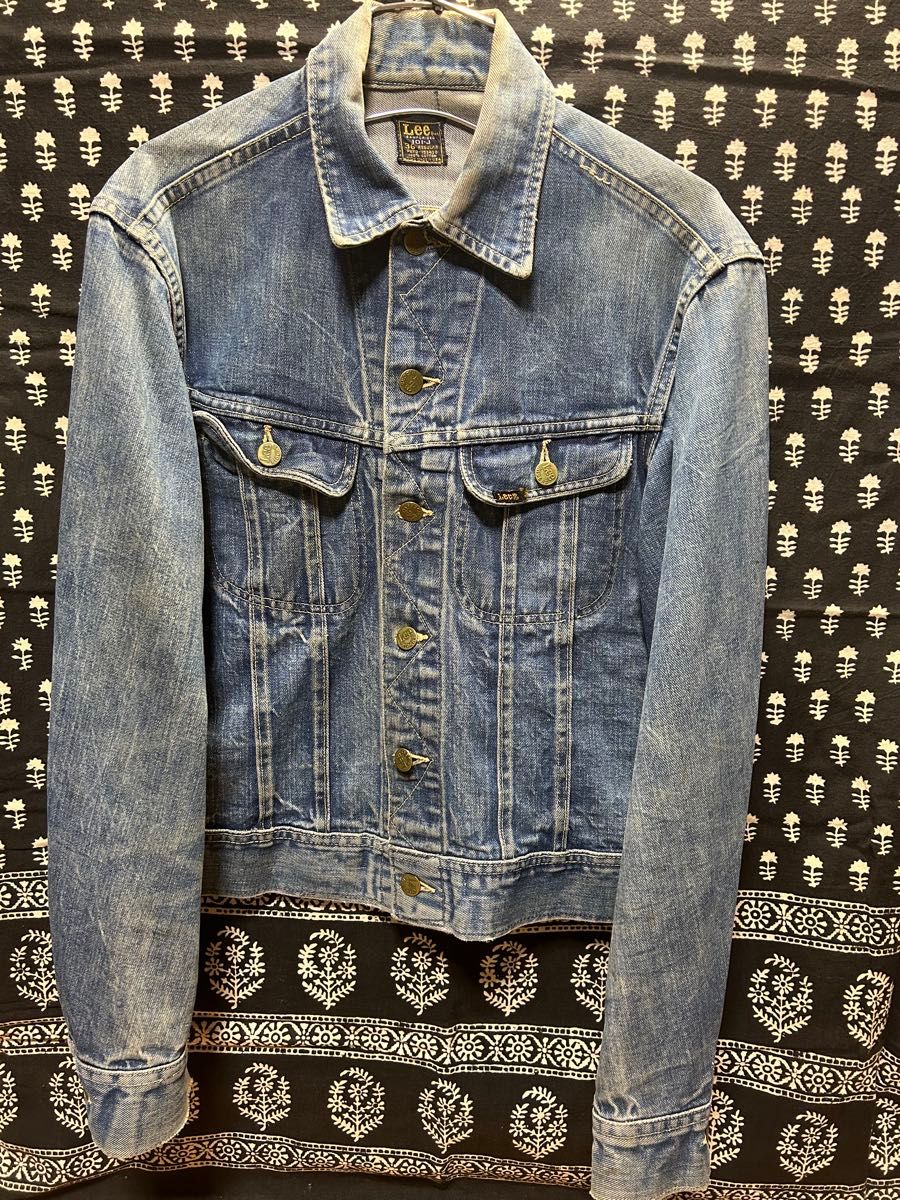 希少入手困難】【希少サイズ】70s Lee 101-J デニムジャケット 希少入手困難】【希少サイズ】70s Lee 101-J デニムジャケット