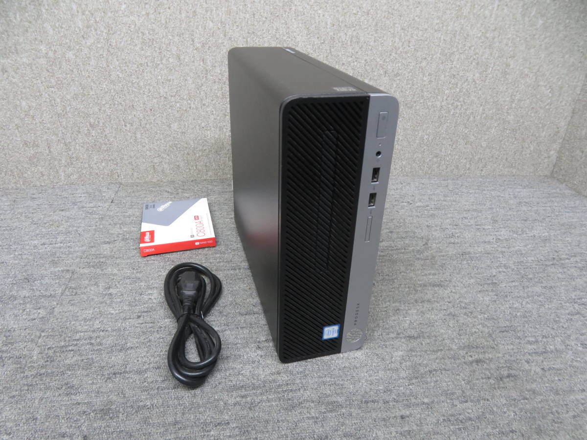  HP ProDesk 400 G4 SFF ◆ Office付 ◆ 秒速起動 Core i5 / 8GB / 新品・爆速SSD 256GB ◆ 最新 Windows11◆ USB3.0 ◆ 小型PCの画像1