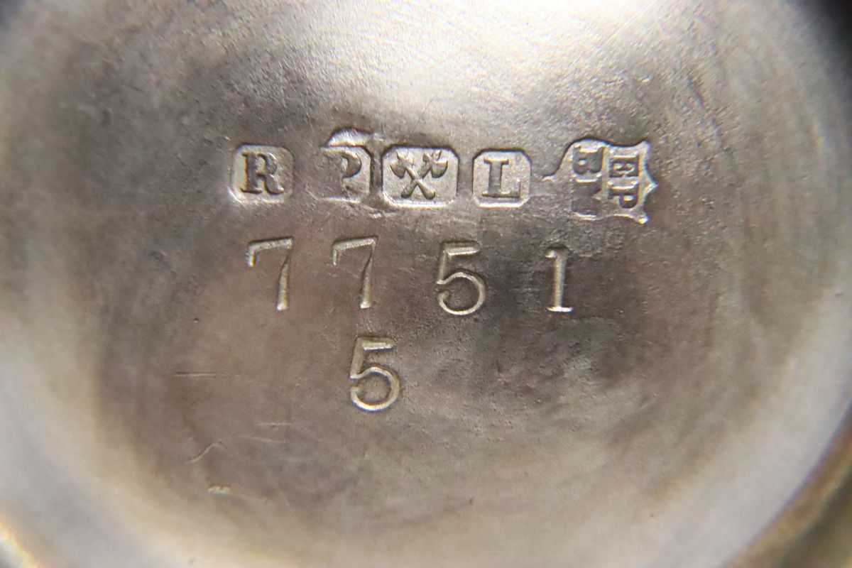 SILVER PLATE 銀 ティーポット コーヒーポット 重量660g 27cm 西洋アンティーク[62250①o]_画像7