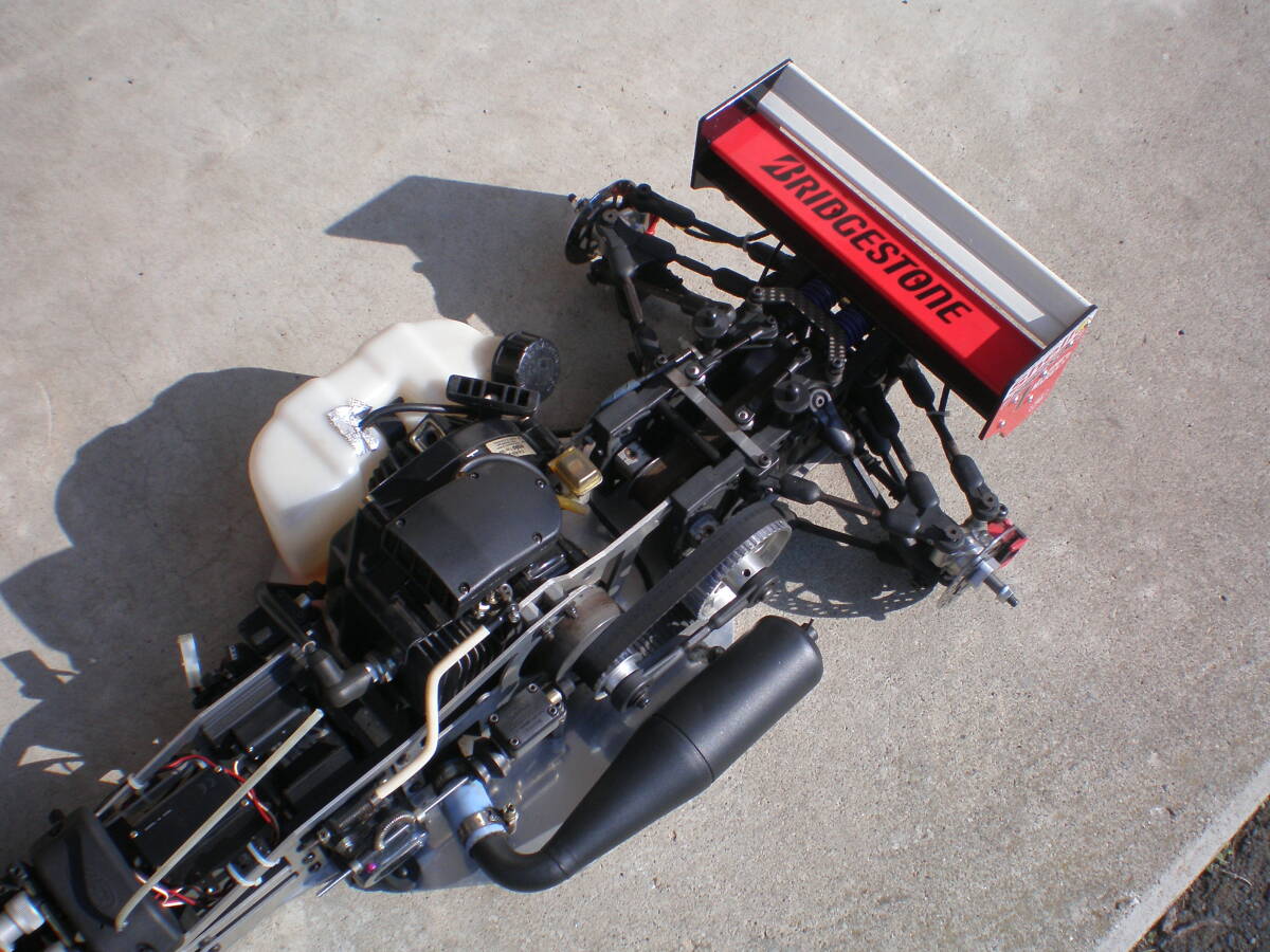 FG 1/5 F1 フェラーリ 4輪油圧ディスクブレーキ サーボ3個付 中古品の画像6