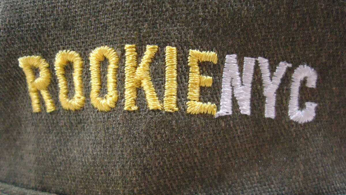 ROOKIE NYC 旧モデル COMBAT CAP オリーブ M , 7 1/4 半額 50%off SB ルーキー スケートボード キャップ 帽子 レターパックライト_画像7
