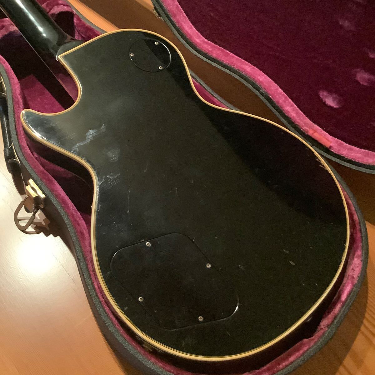 ギブソン レスポール Gibson Les Paul custom shop ブラック の画像4