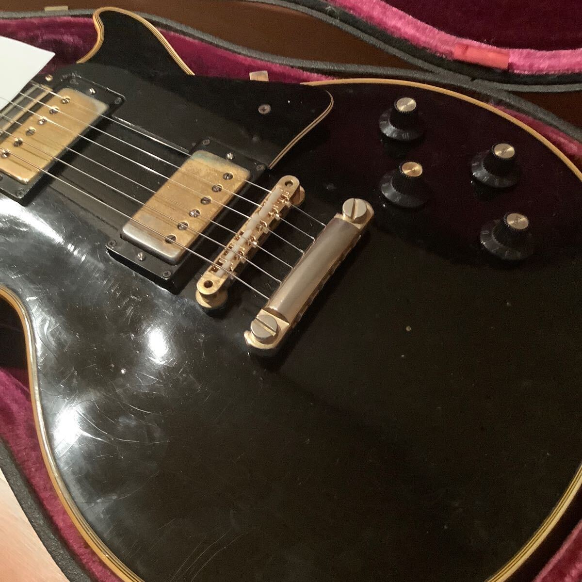 ギブソン レスポール Gibson Les Paul custom shop ブラック の画像7