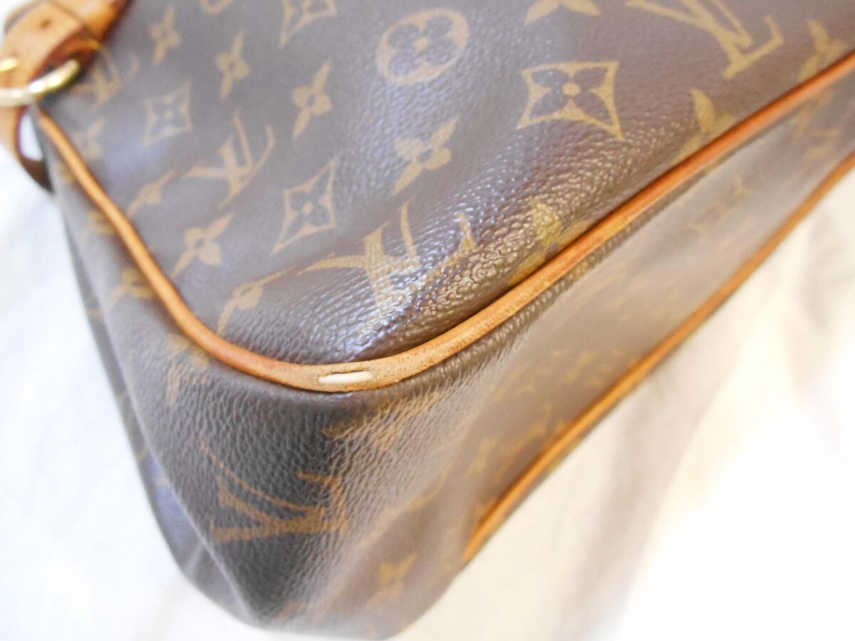 □【LOUIS VUITTON】ルイヴィトン モノグラム バティニョール オリゾンタル トートバッグ ショルダーバッグ□/F_画像9