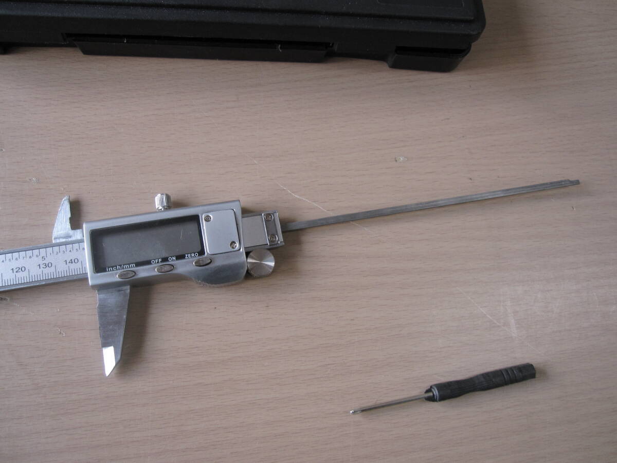  цифровой штангенциркуль 150mm из нержавеющей стали STAINLESS HARDENED 0-150mm DIGITAL CALIPER DIY инструмент с футляром 