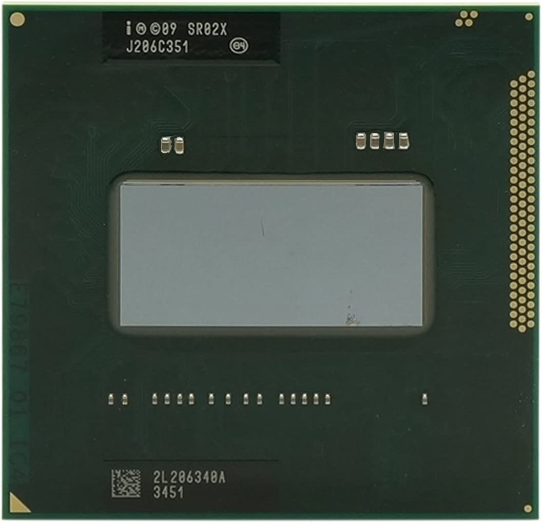 【中古CPU】複数購入可CPU Intel Core i7-2860QM 2.5GHz TB 3.6GHz SR02X Socket G2 (rPGA988B) 4コア8スレッド 動作品ノートパソコン用_画像1