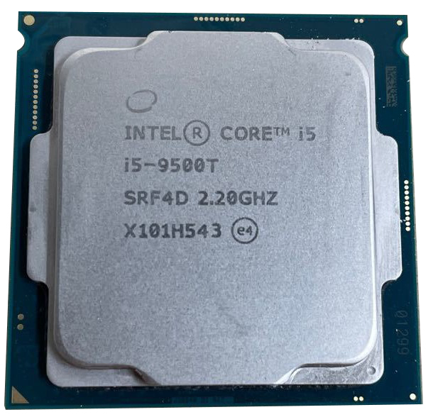【中古CPU】Intel Core i5-9500T 2.2GHz TB 3.7GHz SRF4D Socket 1151 6コア6スレッドの画像1