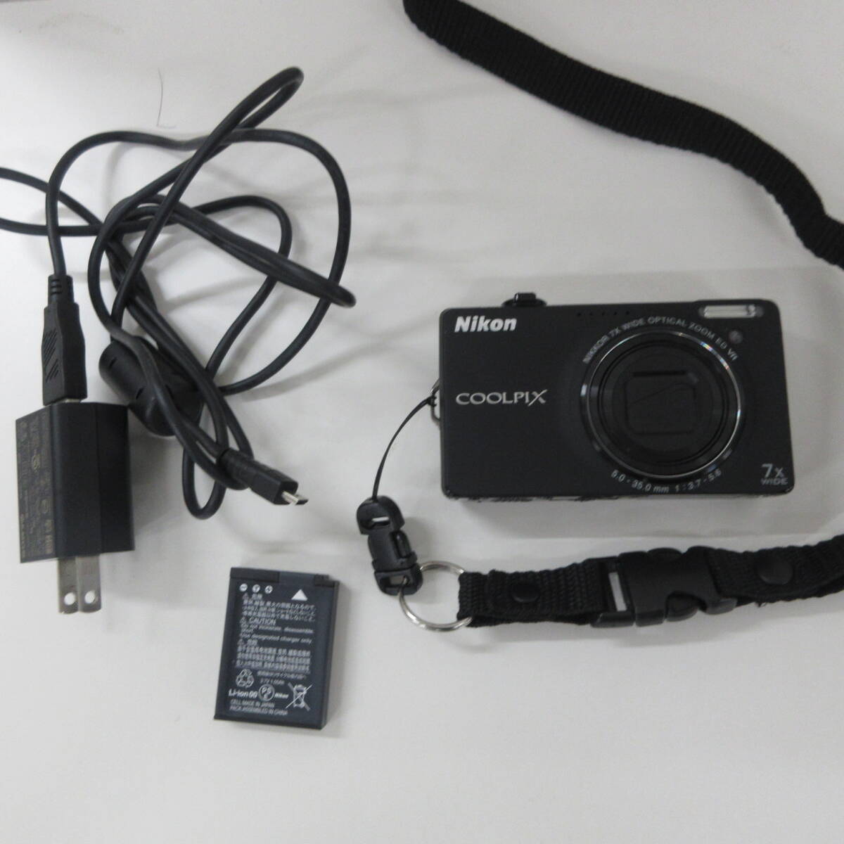 簡易動作確認 デジカメ クールピクス ニコン S6000 カメラ 激安一円スタート_画像1