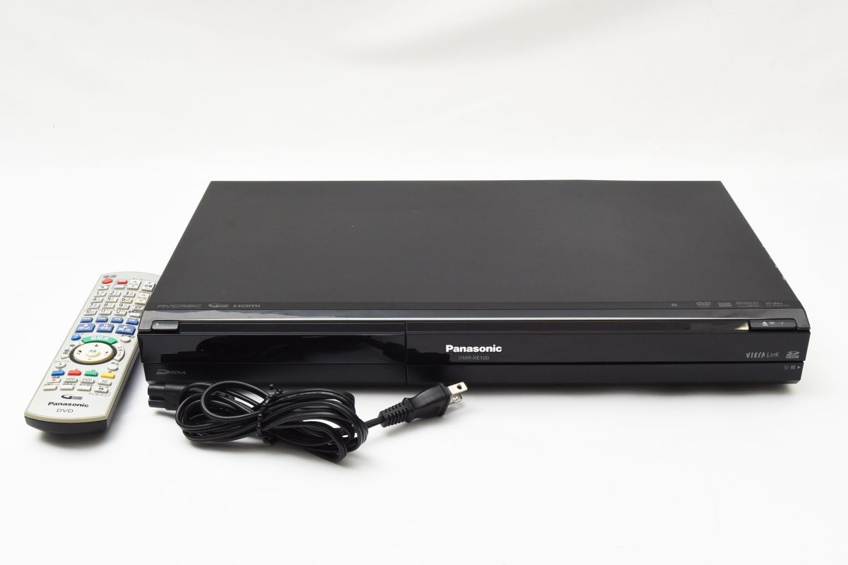 パナソニック DVDレコーダー DIGA DMR-XE100-K(2080200_画像1