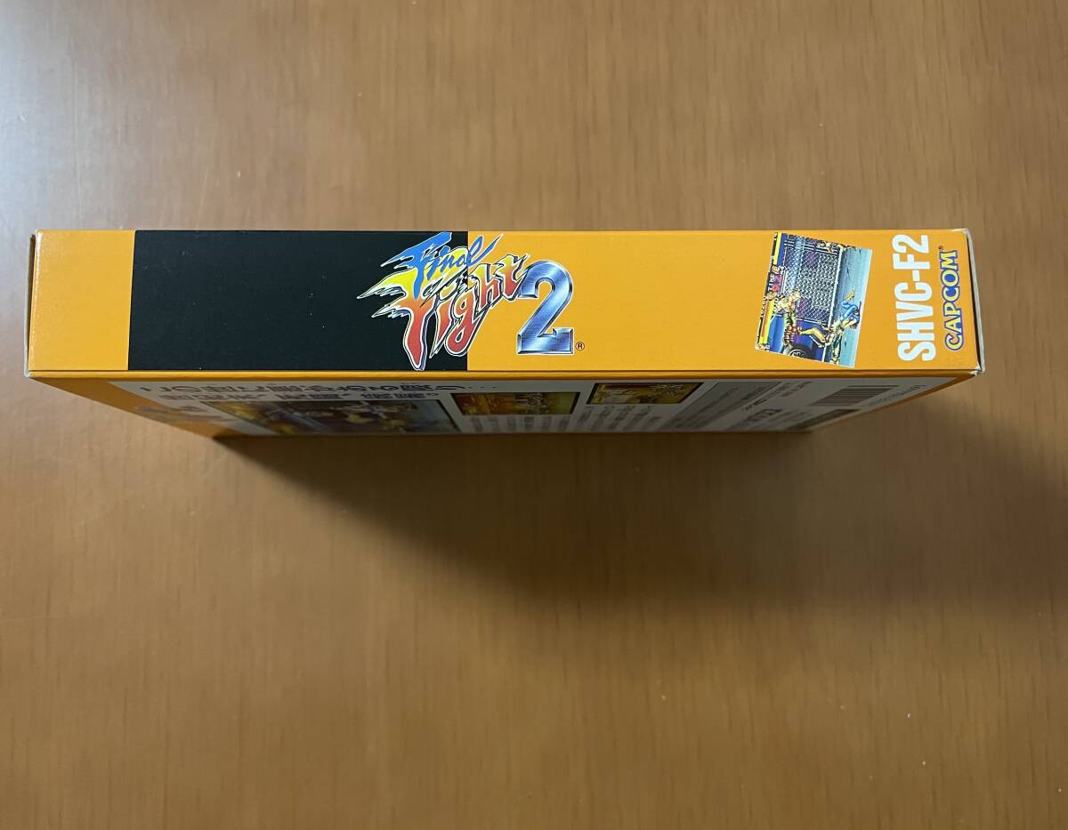 ［美品］CAPCOM ファイナルファイト2 FINAL FIGHT2 箱説ハガキ付き　スーパーファミコン