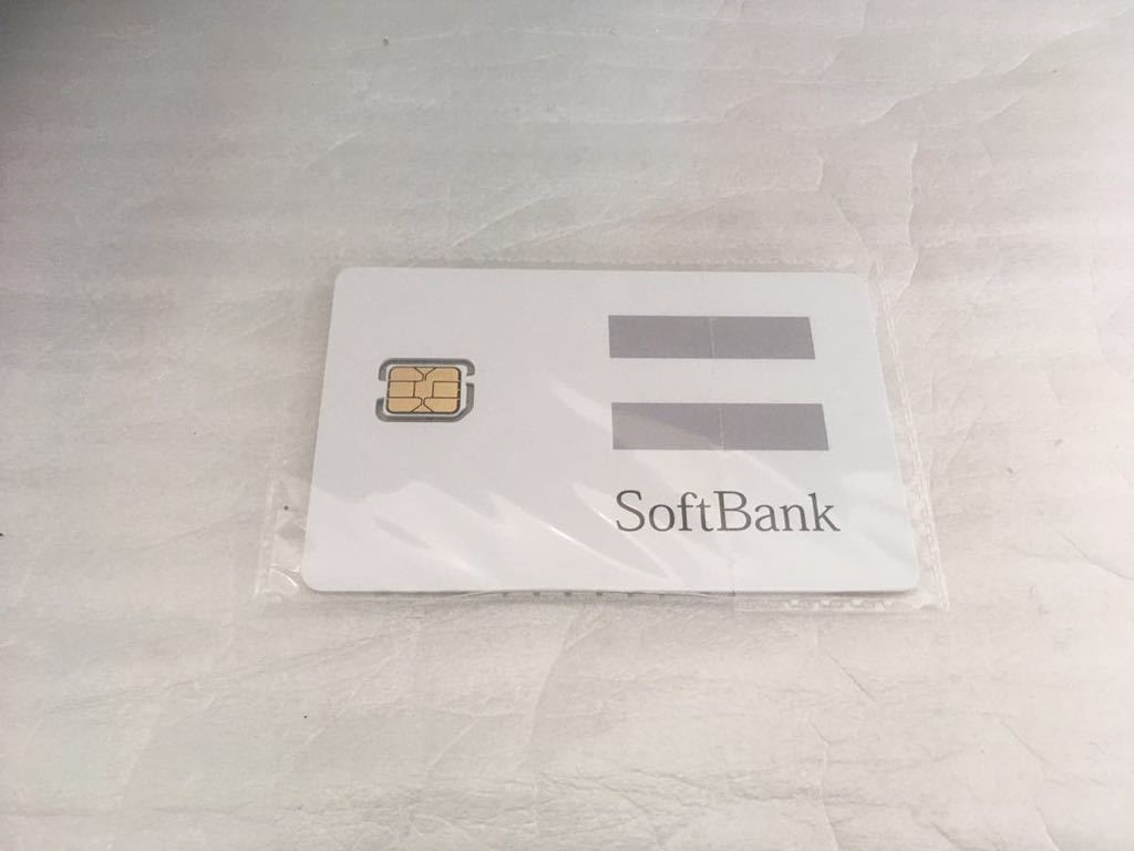 新品未使用★SoftBank 5G nano SIM カード(ZTWHT1)_画像1