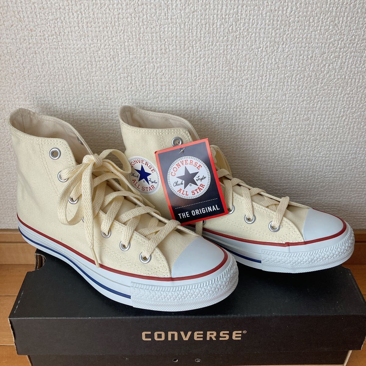 【新品】CONVERSE ハイカットスニーカー 24.5cm _画像3