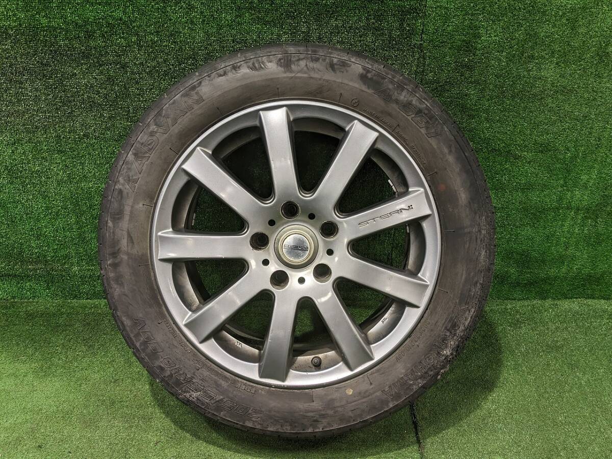 APIS STERN 16x6.5J PCD114.3 OFF40 5H ヨコハマ YOKOHAMA ADVAN 205/55R15 アイシス等に 売切!!_画像2