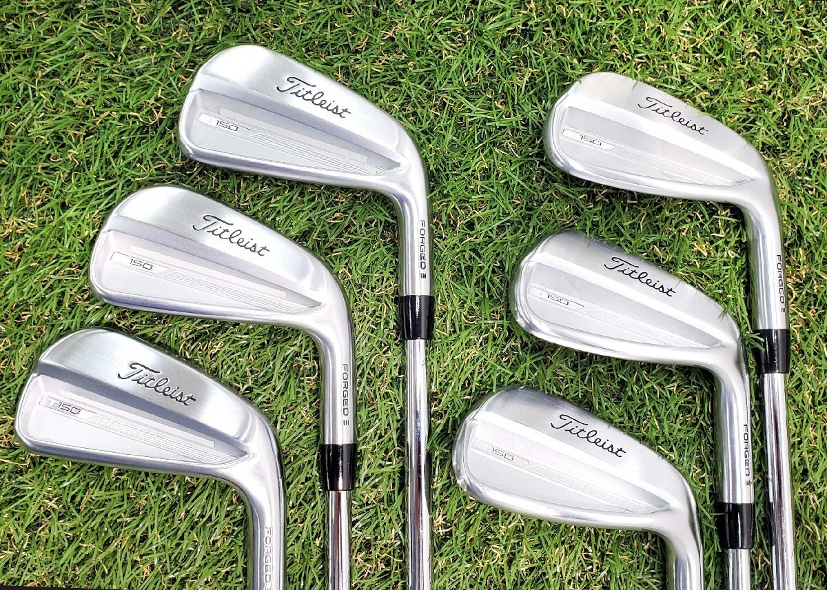 2023 Titleist/タイトリスト T150 AMT TOUR WHITE 5-9/PW 6本 JP/日本仕様 2ラウンド 中古_画像1