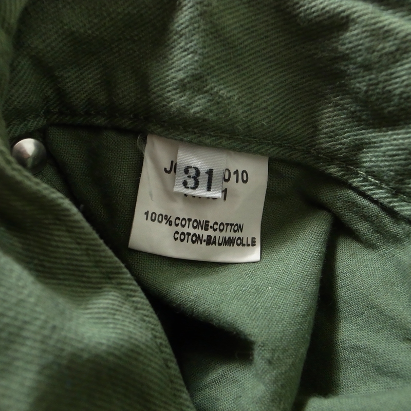  Италия производства RAF BY RAF SIMONS Raf Simons цвет брюки W31 / конический тонкий обтягивающий брюки режим бренд б/у одежда 