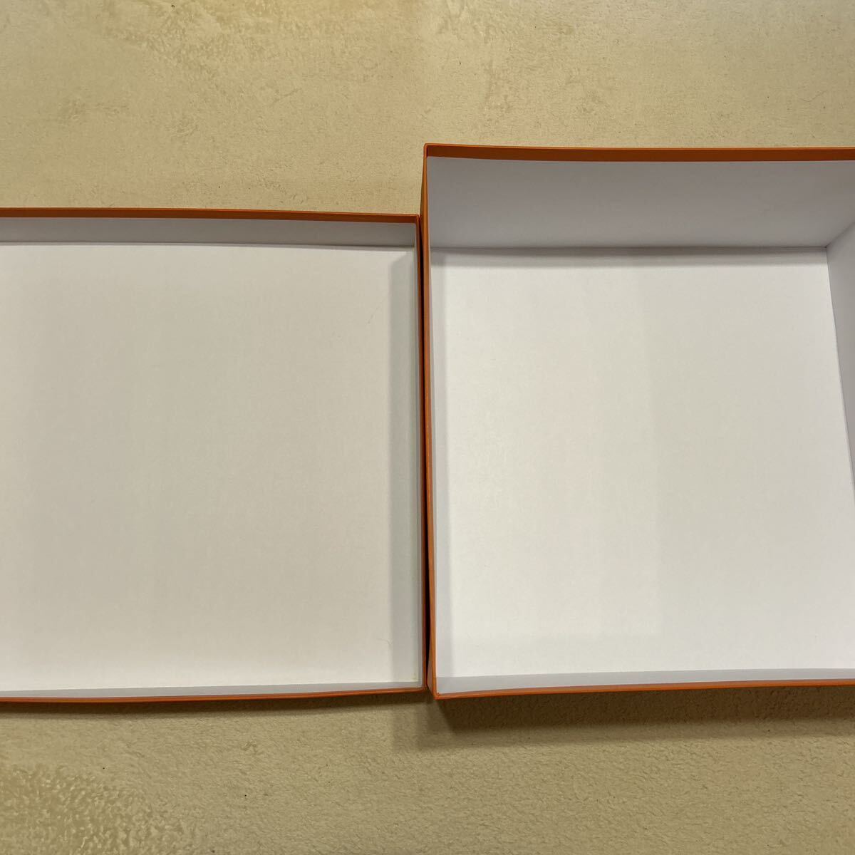 エルメス バッグ 空箱 43×43×20 BOX 空き箱 箱 化粧箱 HERMES ガーデンパーティー バーキン ケリーの画像3