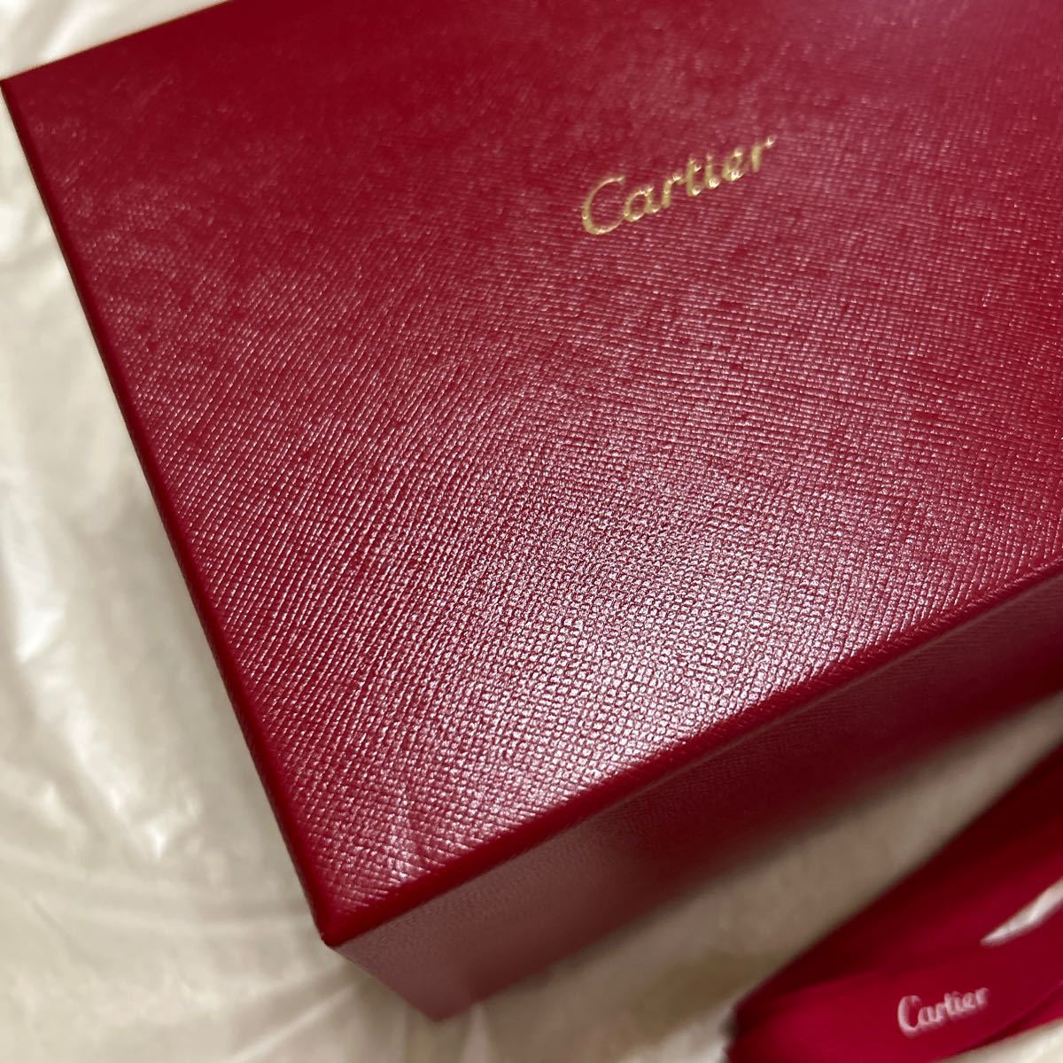 カルティエ　時計　空箱　ケース　BOX 空き箱　箱　化粧箱　ウォッチケース Cartier 腕時計 時計ケース　リボン_画像10