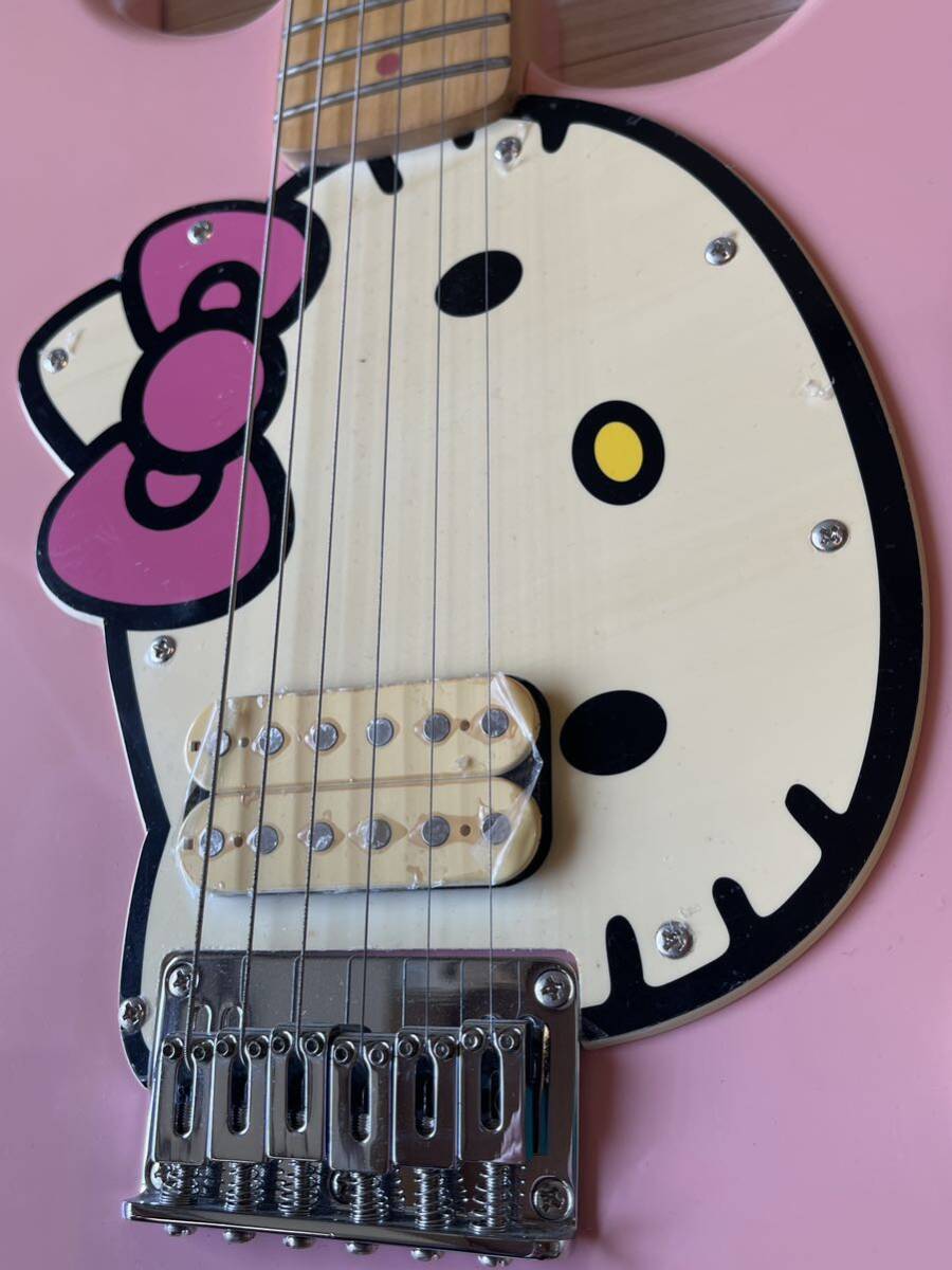 未使用！【レア】Hello Kitty  Squier by Fender ストラトキャスター  ハローキティー フェンダーの画像2