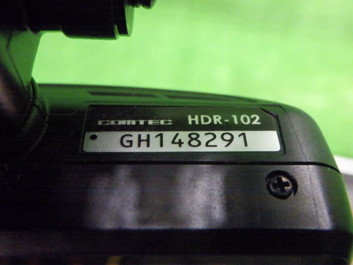 コムテック ドライブレコーダー HDR-102 COMTEC ドラレコ SD付 配線付 動作確認済みの画像5