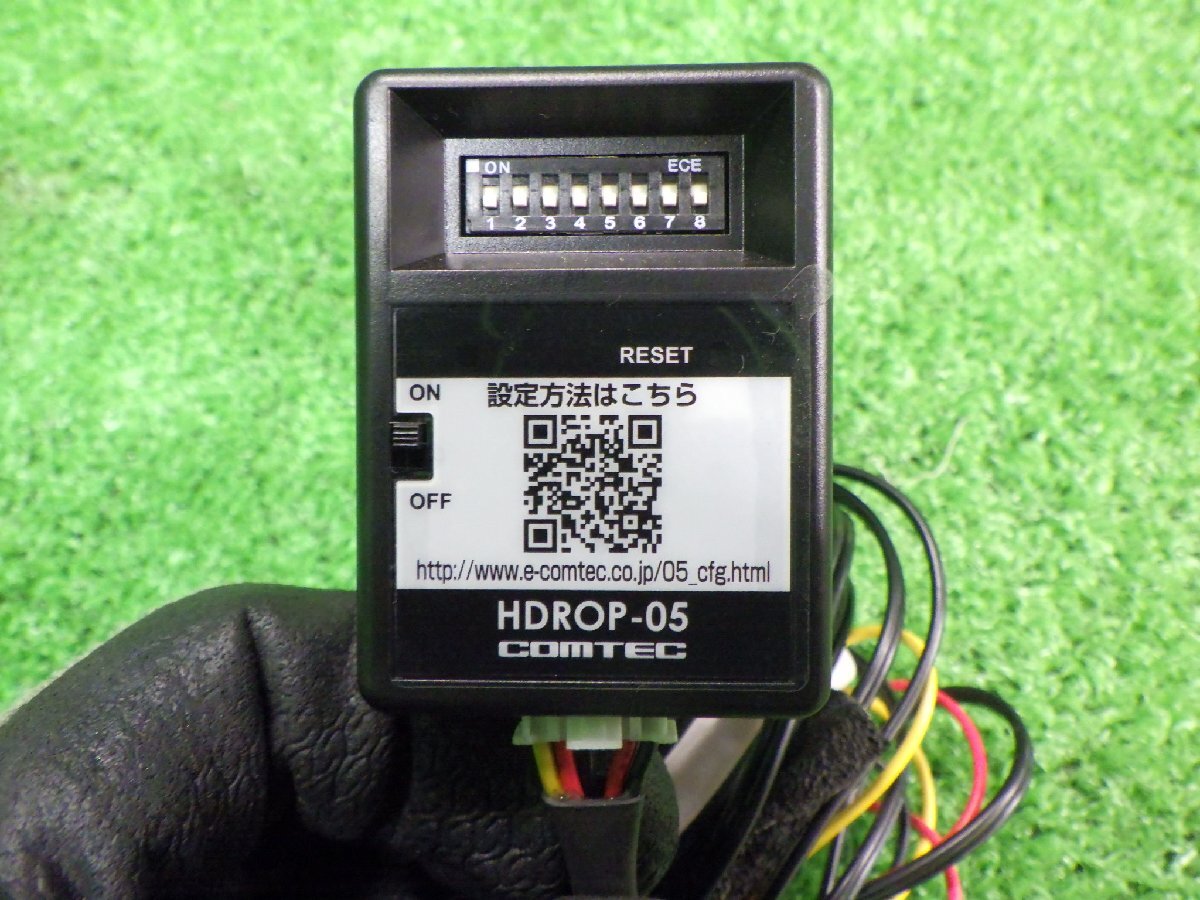 コムテック ドライブレコーダー HDR-102 COMTEC ドラレコ SD付 配線付 動作確認済みの画像6