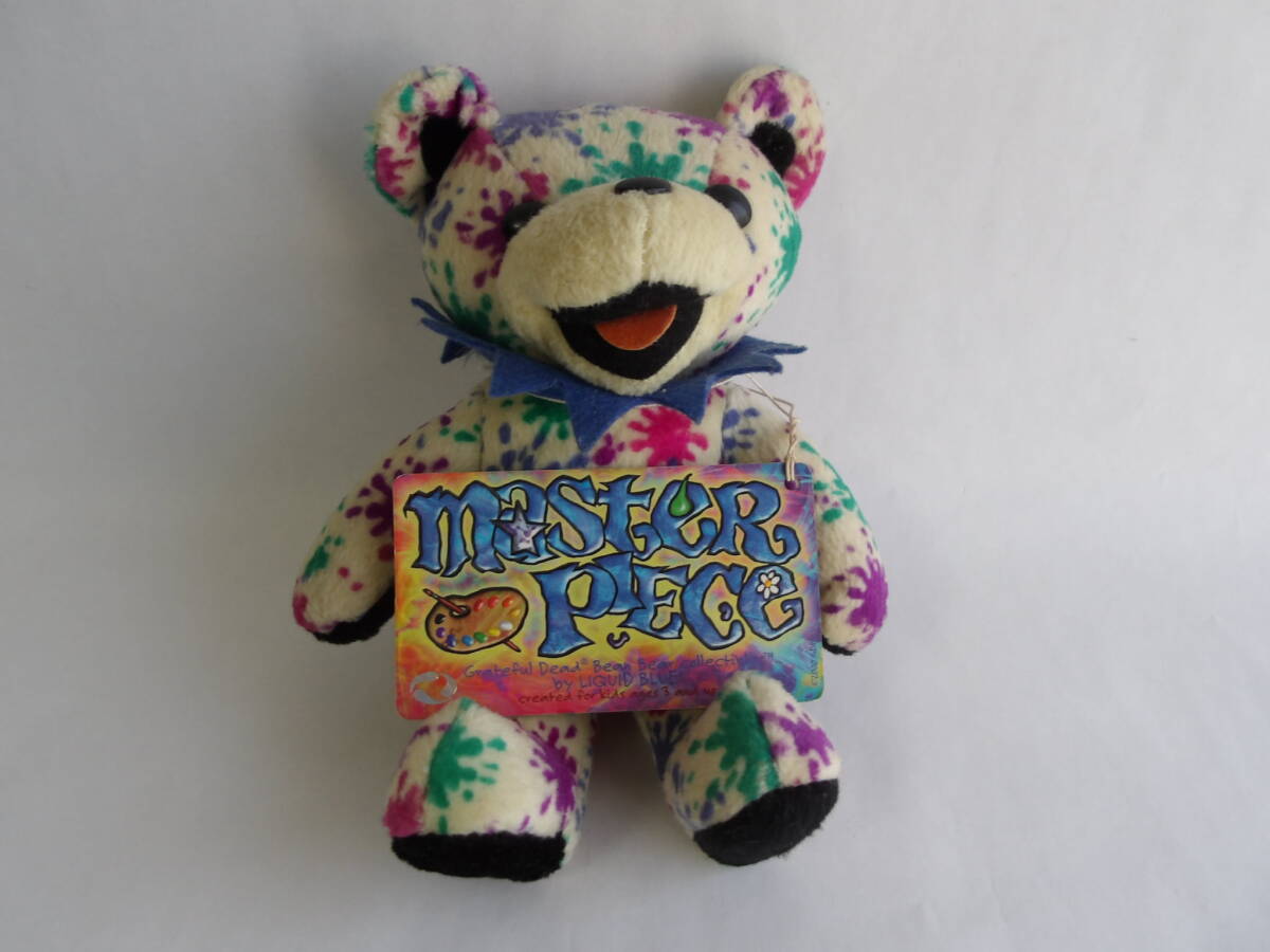 ★master piece　くま　ぬいぐるみ　Birthday6/13/87　Grateful Dead Bean Bear collectibles_画像1