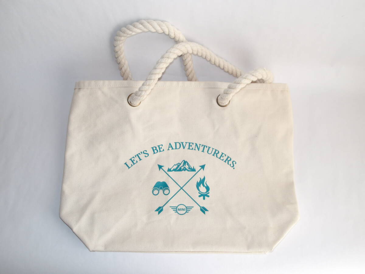 ★MINI　オリジナルバッグ　未使用品　ミニ　BMW　LET’S BE ADVENTURERS_画像1