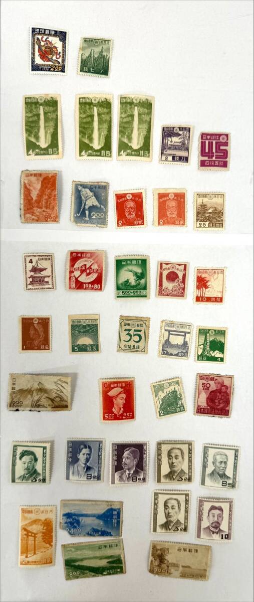 #8589 外国切手 日本切手 ビニール袋付き切手 未使用品 使用済み おまとめ_画像6