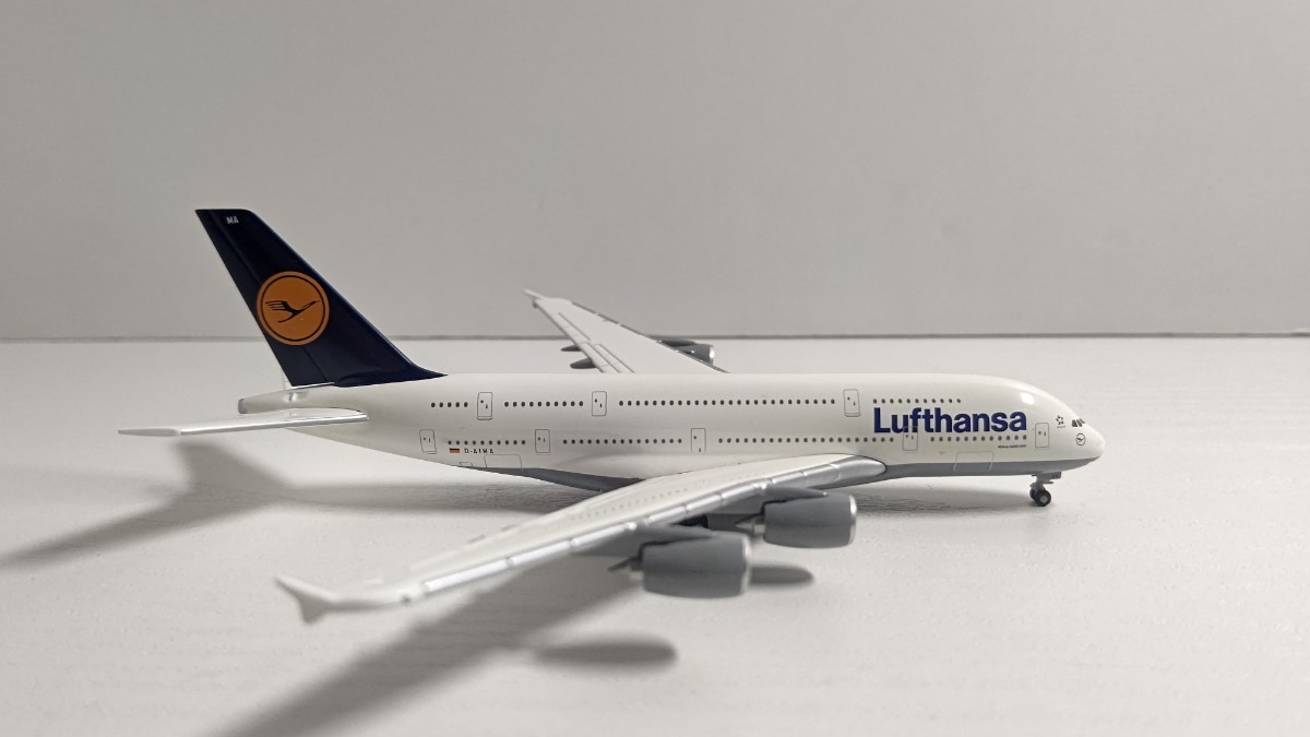 1/500 herpa Wings Lufthansa AIRBUS A380-800 旅客機_画像3