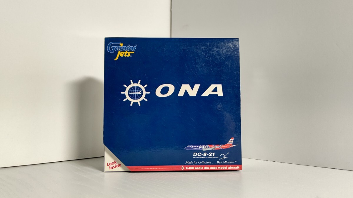 1/400 Gemini Jets ONA Overseas National Airways BOEING DC-8-21_画像1