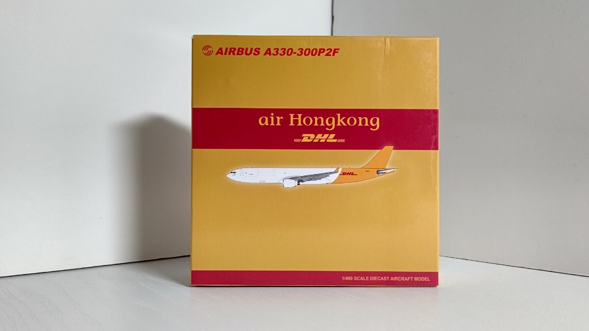 1/400 JC WINGS DHL air hongkong AIRBUS A330-300P2F 貨物機_画像1
