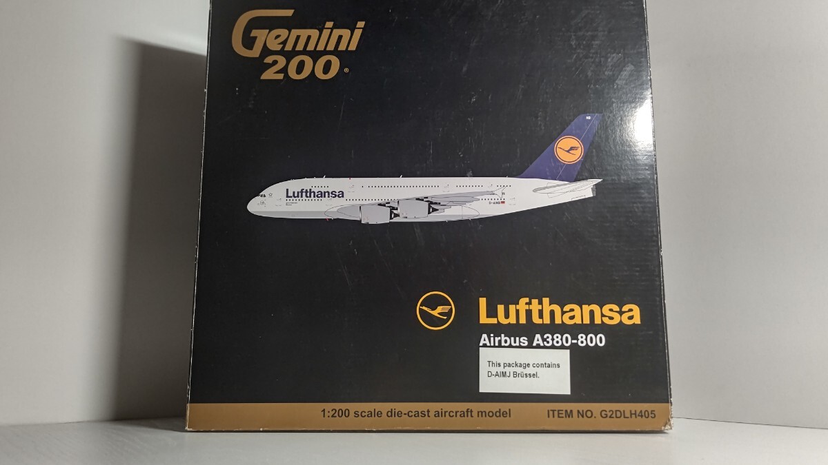 1/200 ジャンク Gemini200 / Lufthansa ルフトハンザ航空 AIRBUS A380-800 D-AIMJ 旅客機 の画像1