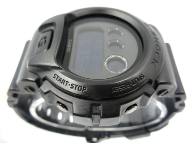 ■稼働品 G-SHOCK DW-6900BB 腕時計 CASIO カシオ クォーツ ブラックカラー デジタル ブランド品 メンズ 男性用 _画像4