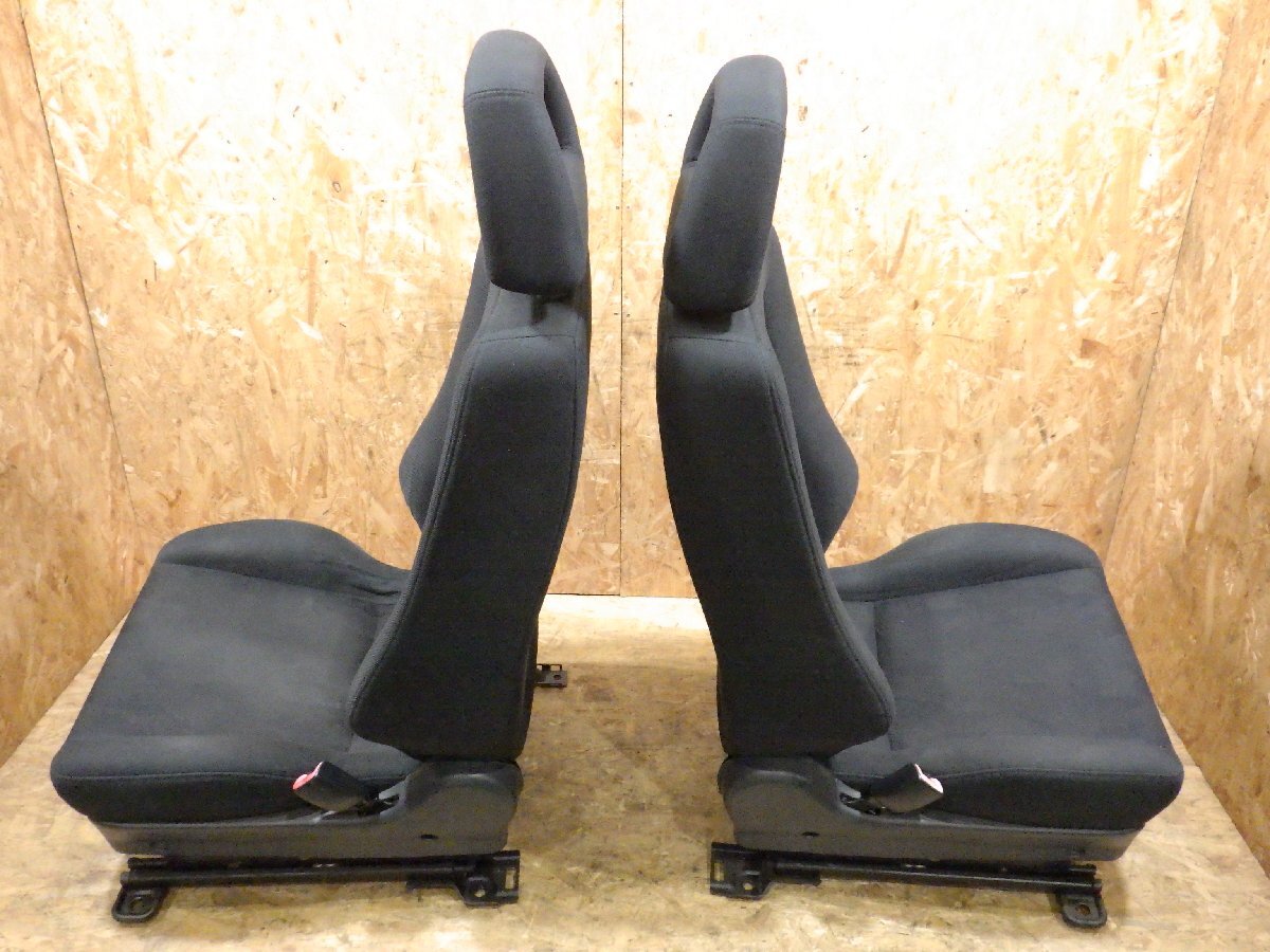 【山形 酒田発】中古 ＫＥＩ TA-HN22S 運転席&助手席セット 運転席シートヒーター付 RECARO レカロ ◆個人宅宛不可◆の画像4