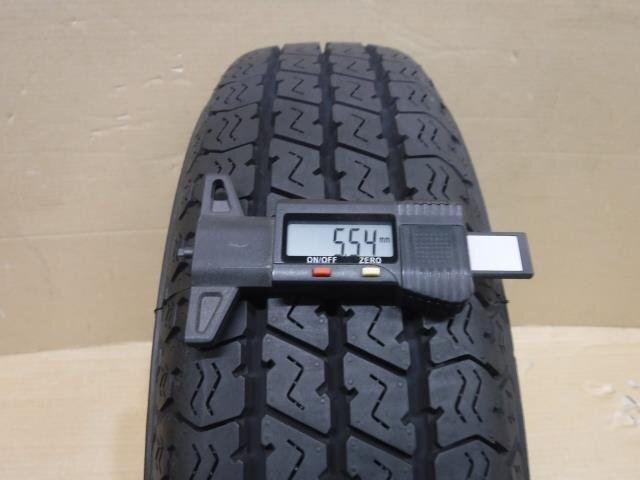 【岩手 盛岡発】中古 ヨコハマ サマー 夏 タイヤ SUPER VAN 356 145/80R12 80/78N LT 4本 2020年製_画像5