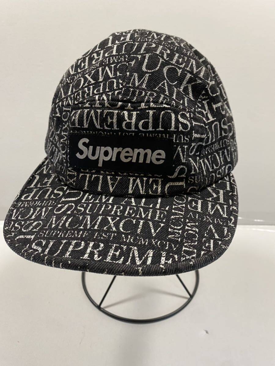 シュプリーム　Supreme グッズ　キャップ　帽子　中古　美品_画像1