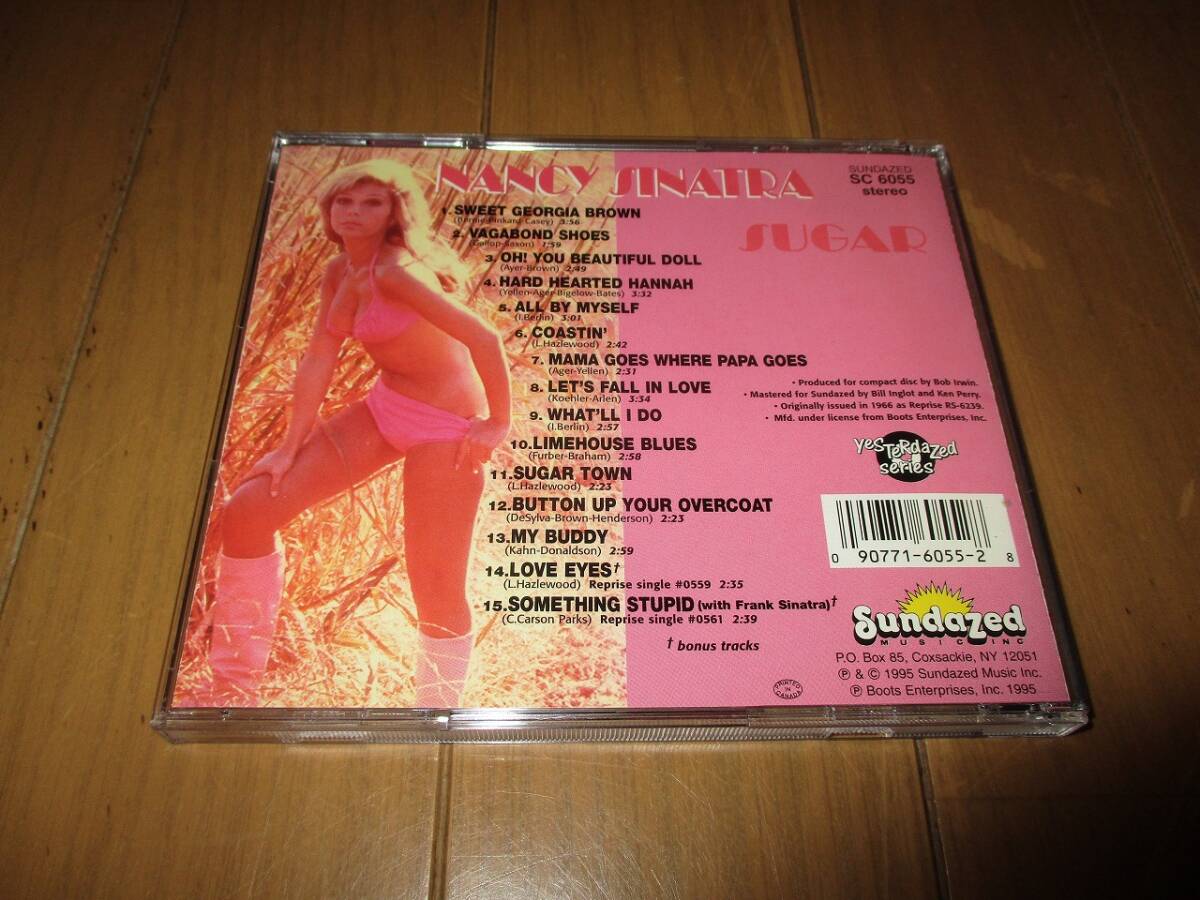 ★NANCY SINATRA・ナンシーシナトラ■輸入盤CD：シュガー_画像3