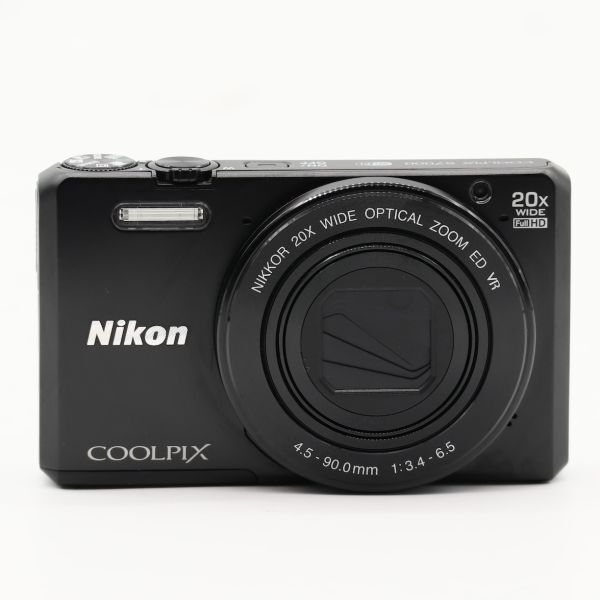 【美品】Nikon ニコン COOLPIX S7000 ブラック #1270_画像8