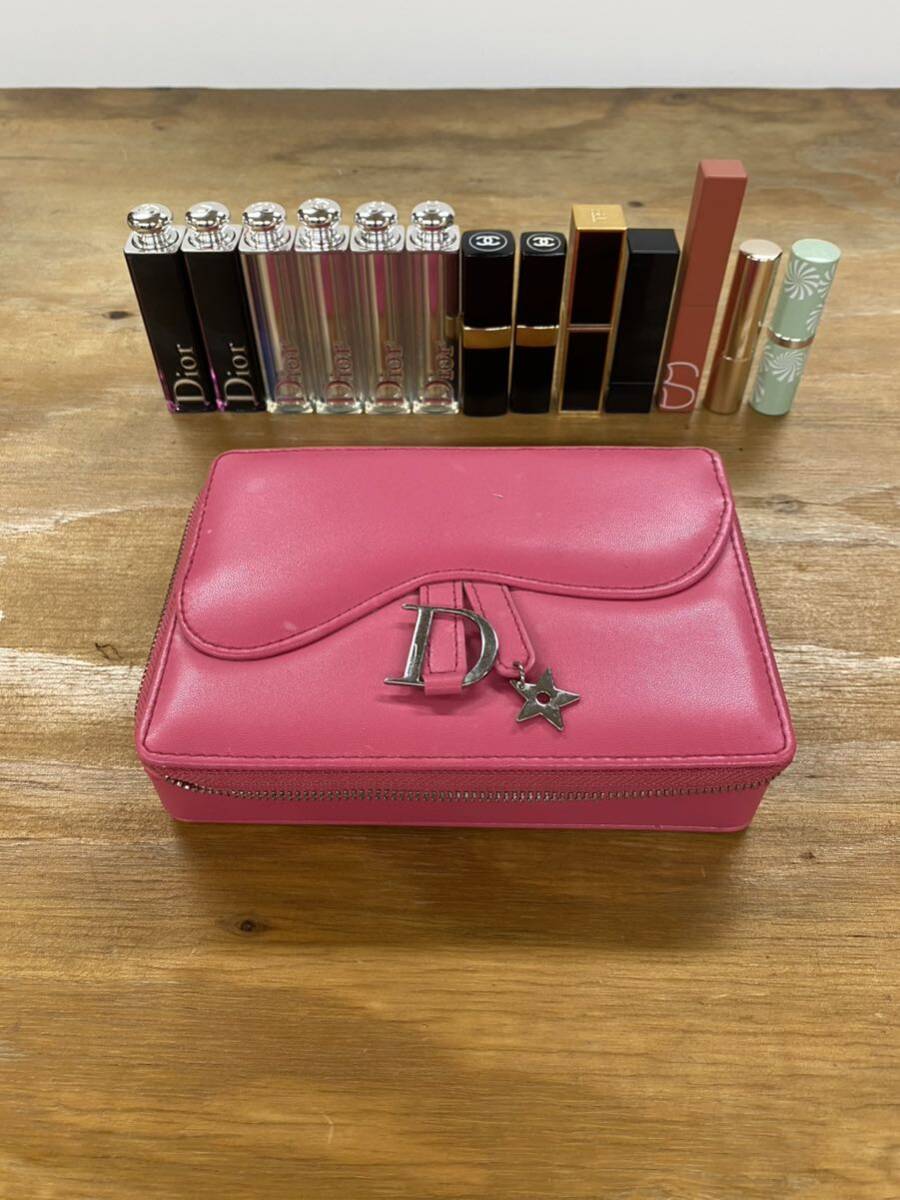 中古　DIOR ディオール　CHANEL シャネル　口紅　ルージュ　まとめ　大量　コスメ　tomford kate bars オペラ　クリニークラボラトリー_画像1