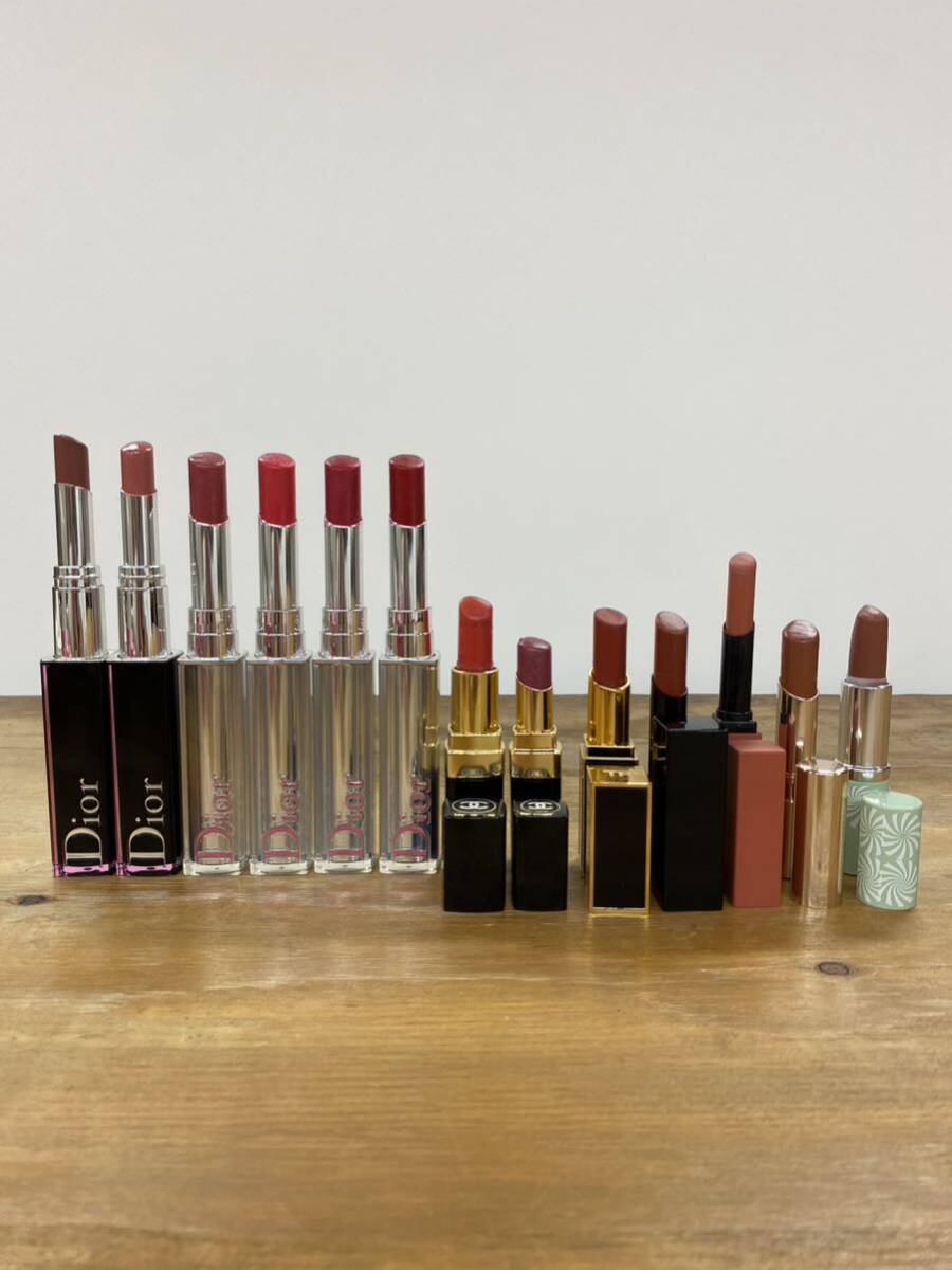  used DIOR Dior CHANEL Chanel lipstick rouge summarize large amount cosme tomford kate bars opera Clinique labolato Lee 