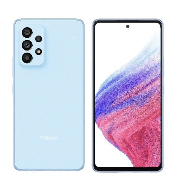 バッテリー80％以上 良品 SCG15 Galaxy A53 5G オーサム ブルー 中古 SIMフリー SIMロック解除済