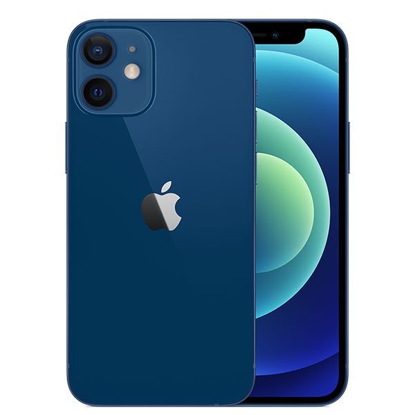 バッテリー80%以上 美品 iPhone12 mini 128GB ブルー 中古 SIMフリー SIMロック解除済