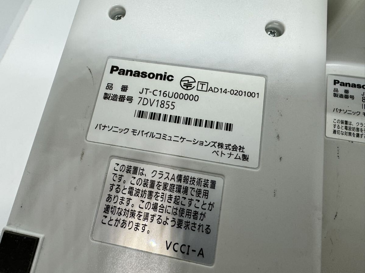 ◇Panasonic パナソニック クレジットカードリーダー 端末機 JT-C16U00000 JT-C16B 通電確認済の画像7