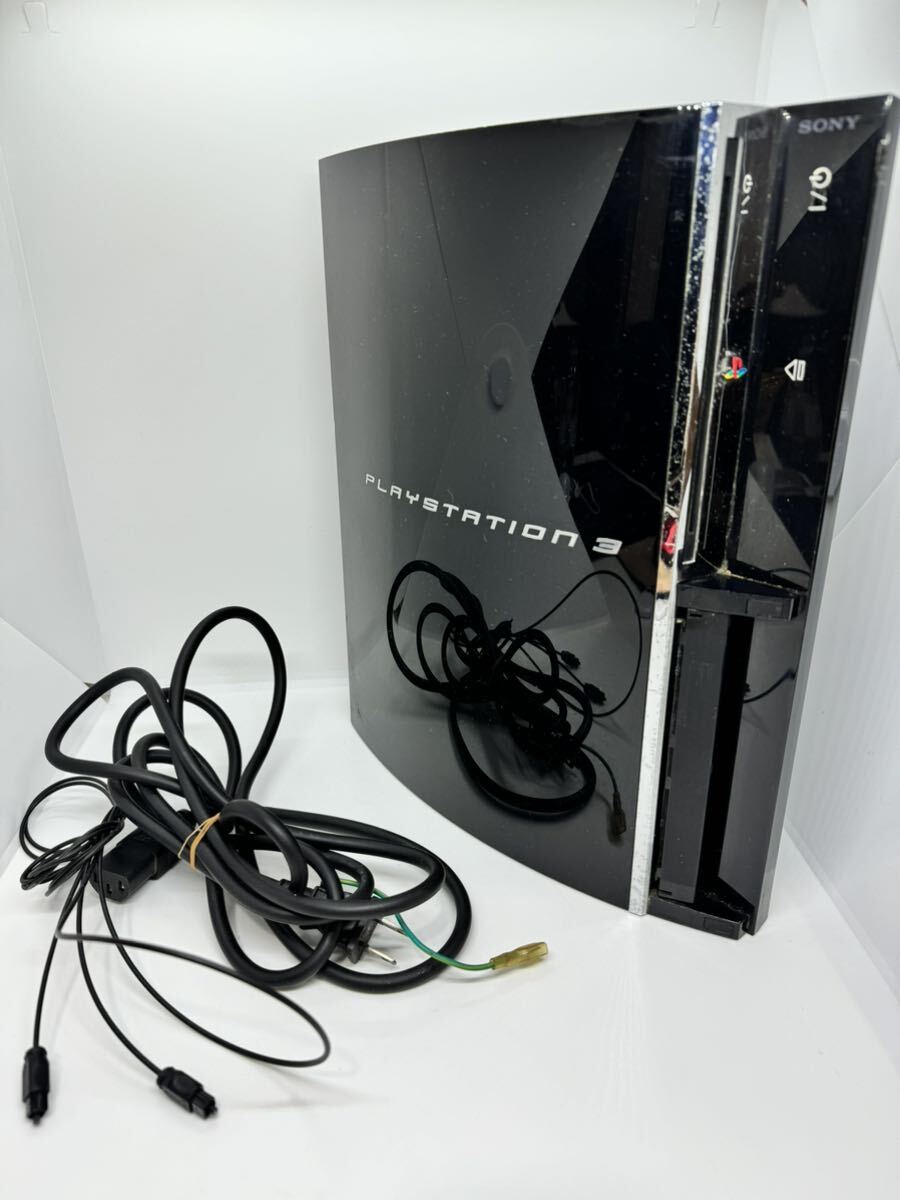 PS3 本体 60GB ブラック 初期型 SONY PlayStation3 CECHA00 プレステ3 ソニー_画像1