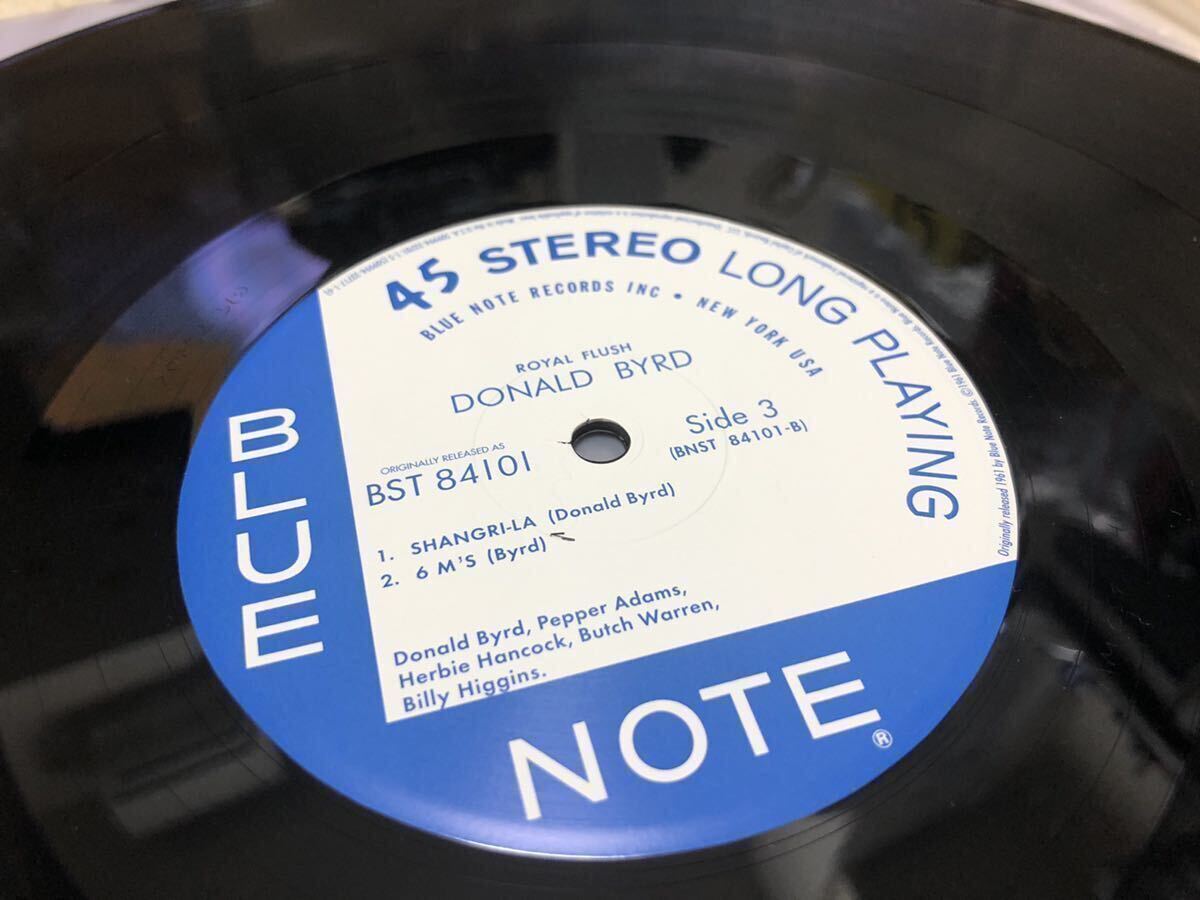 Music Matters Donald Byrd Royal Flush 45rpm 2LP 超高音質 rare Blue Note 84101 audiophile 貴重 ドナルド・バード ブルーノート_画像8