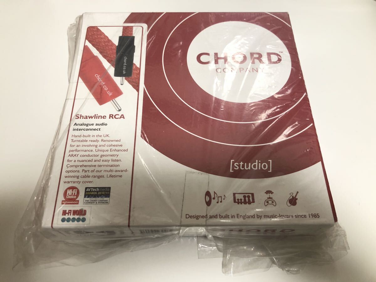 Yahoo!オークション - 未開封 CHORD COMPANY SHAWLINE 1m ペア Yahoo!オークション - 未開封 CHORD COMPANY SHAWLINE 1m ペア