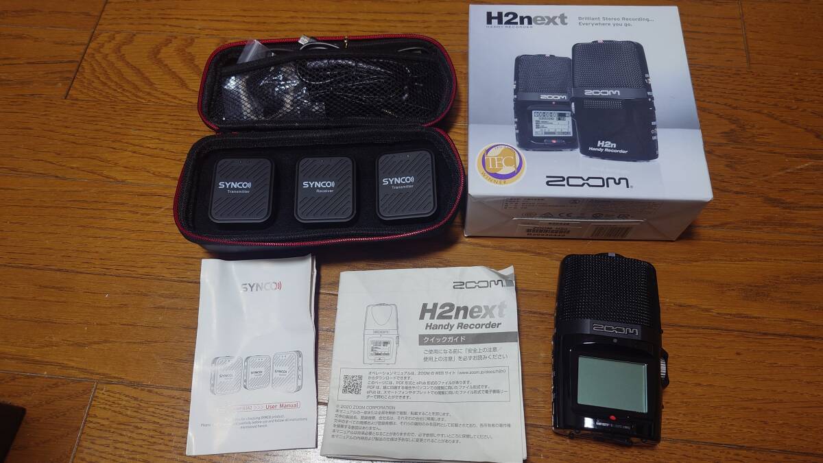 ZOOM Handy Recorder H2n + SYNCO G1(A2)_画像1